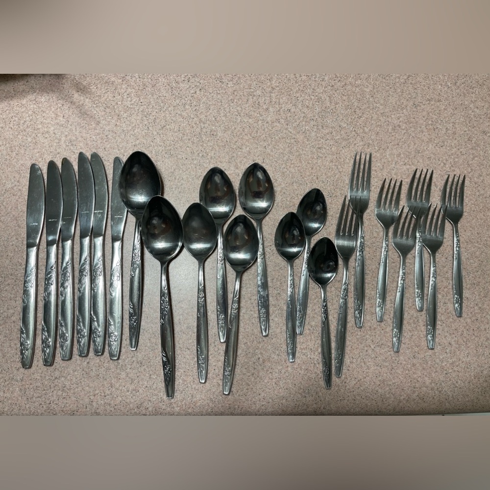 Imperial International vintage Malaysia Stainless Flatware
